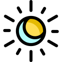 太陽と月