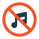 No music