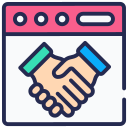 handshake de parceria