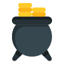 Gold pot