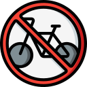 geen fiets