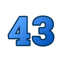 43