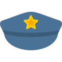sombrero de policia