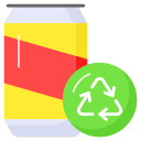lata de reciclaje
