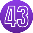 43