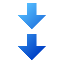 Down arrows