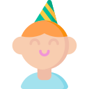 誕生日の男の子