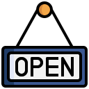 オープンサイン