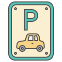 aparcamiento de coches