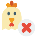 geen kip