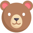 máscara de urso