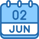 Monthly calendar