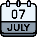 Monthly calendar