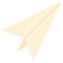 avião de papel