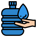 donación de agua