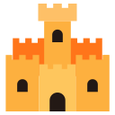 castelo de areia