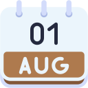 Monthly calendar