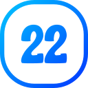 número 22