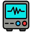 máquina de electrocardiograma