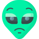 cabeza alienígena