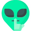 cabeza alienígena