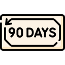 90日