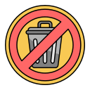 No trash