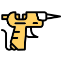 pistola de pegamento
