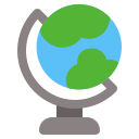 Earth globe