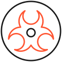 biohazard teken