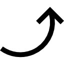 flecha curva
