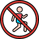 달리기 금지