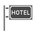 Знак отеля
