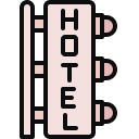 señal de hotel