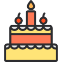 pastel de cumpleaños