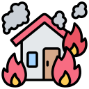 incêndio em casa