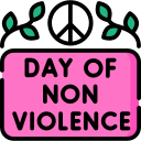 internationale dag van geweldloosheid
