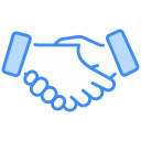 Partnership handshake