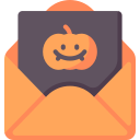 courrier d'halloween