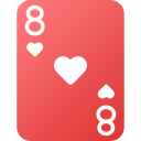 Eight of hearts