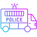 furgoneta de policia