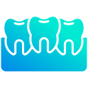 overvolle tanden