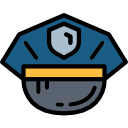 sombrero de policía