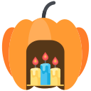 candela di halloween