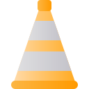 Traffic cone icon