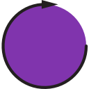 seta circular