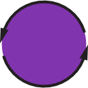 Circular arrows