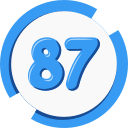 87