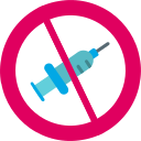 No syringe