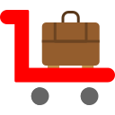 Luggage trolley